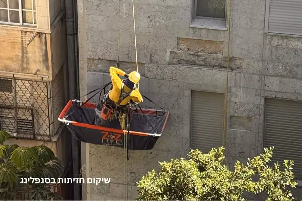 שיקום חיפוי אבן בסנפלינג